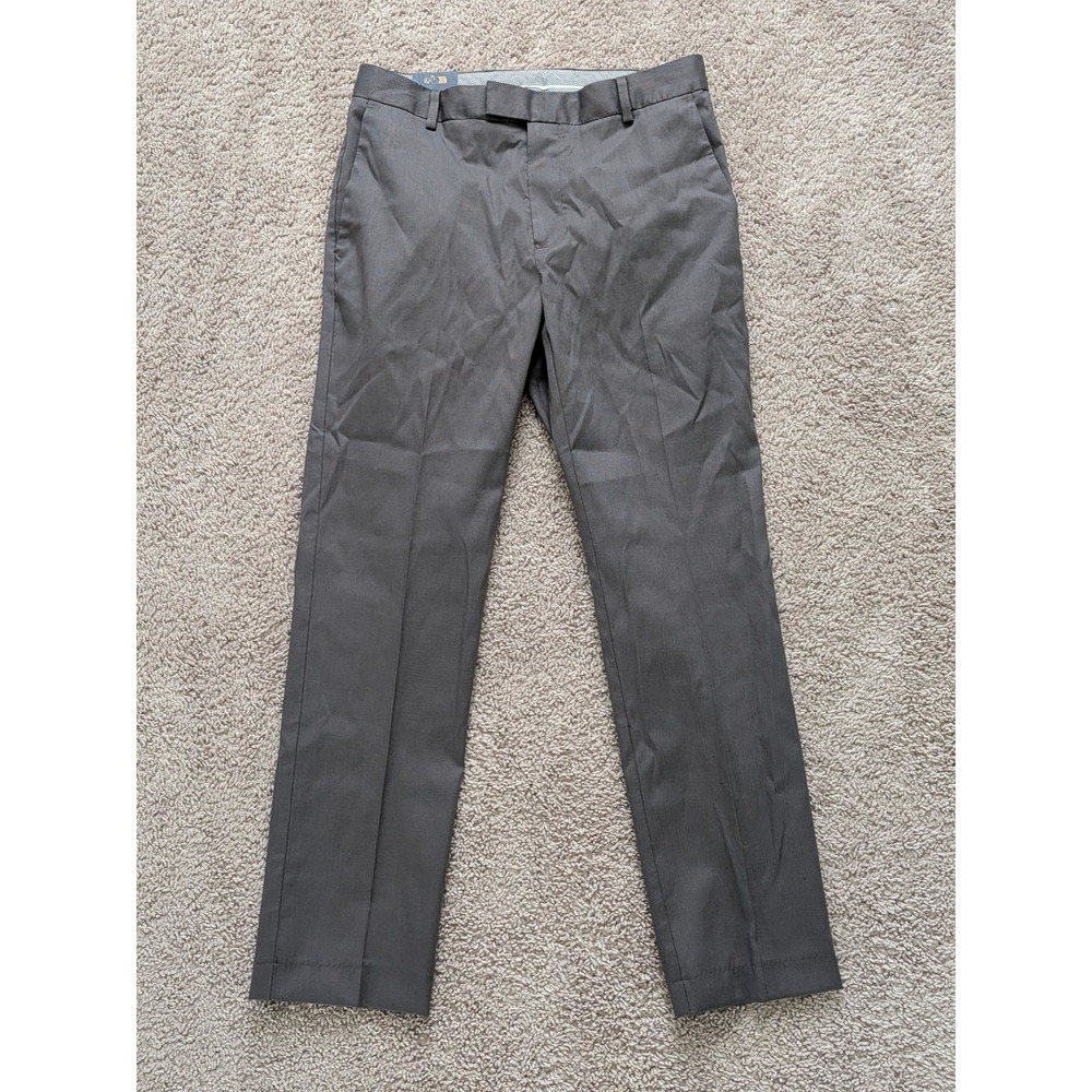 Charles Tyrwhitt Pants Charcoal Grey Slim Fit Smart Texture Trouser 30X32 NWT